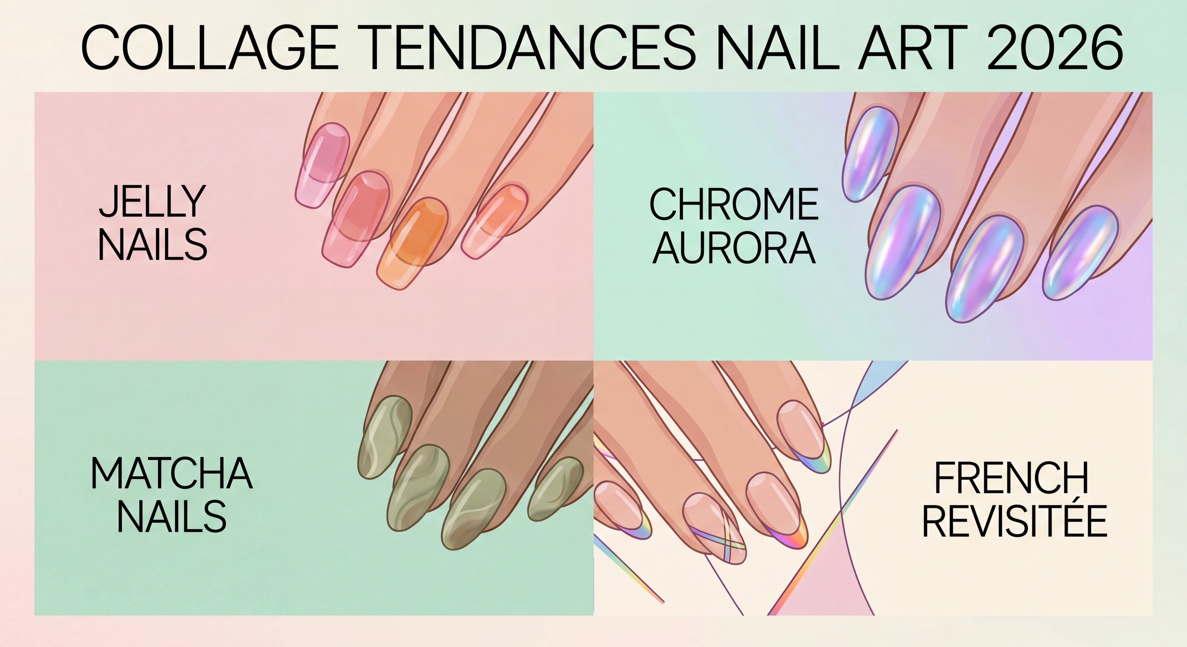 Nail Art 2026 : Les Tendances Ongles Incontournables de l'Année (+ Guide Vernis Semi-Permanent) Image