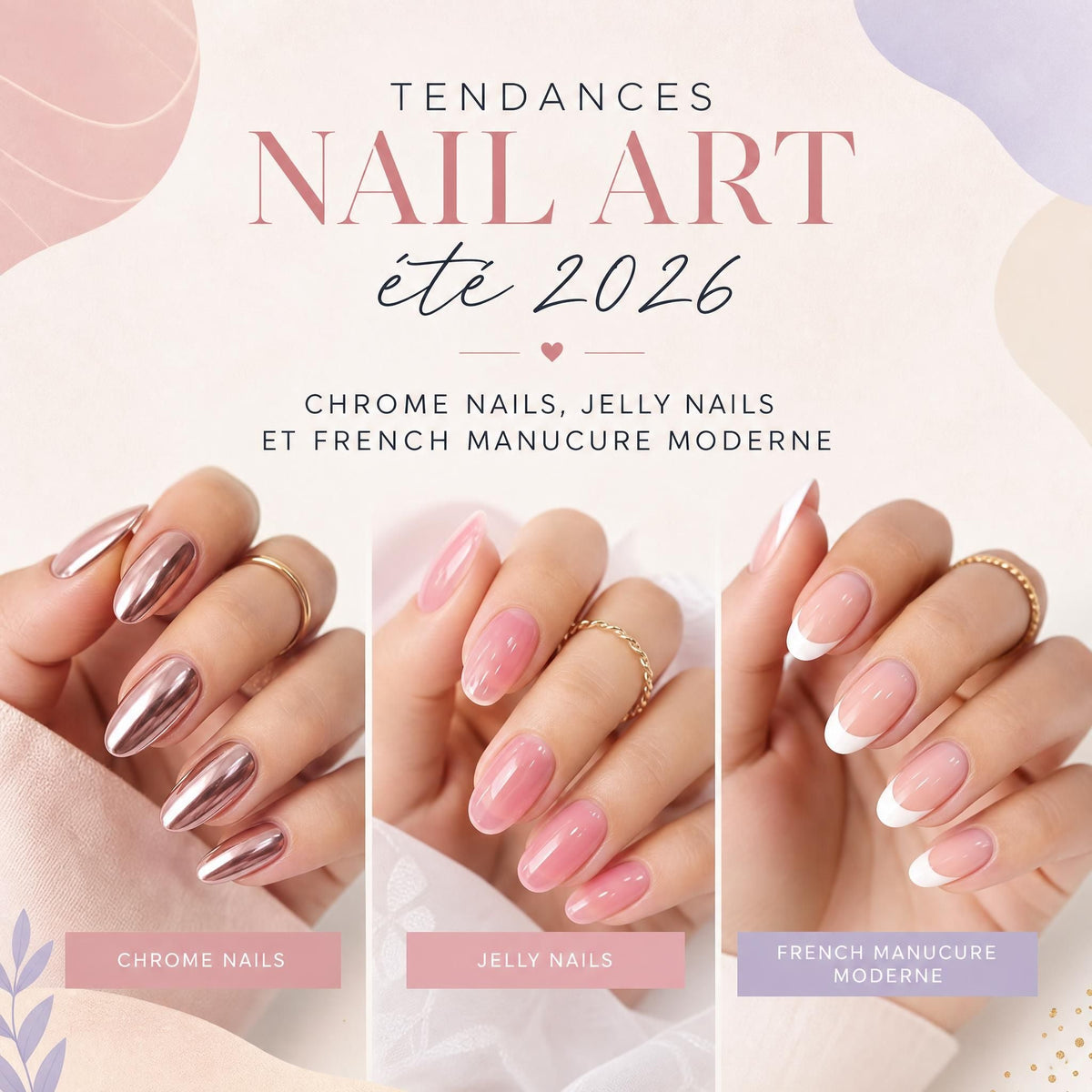 Tendances ongles 2026 : le guide complet du nail art et de la manucure professionnelle Image