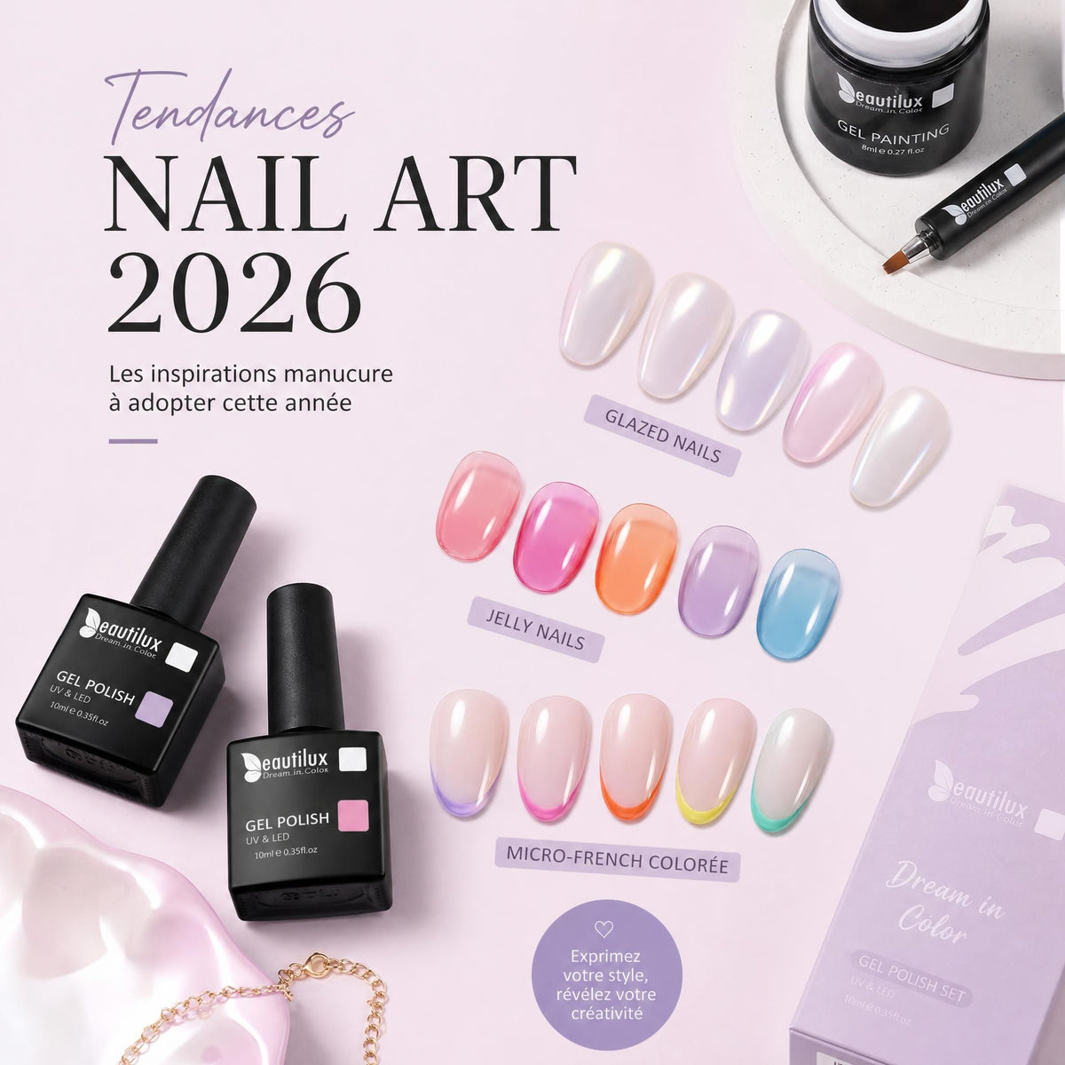 Tendances nail art 2026 : le guide complet de la manucure professionnelle Image