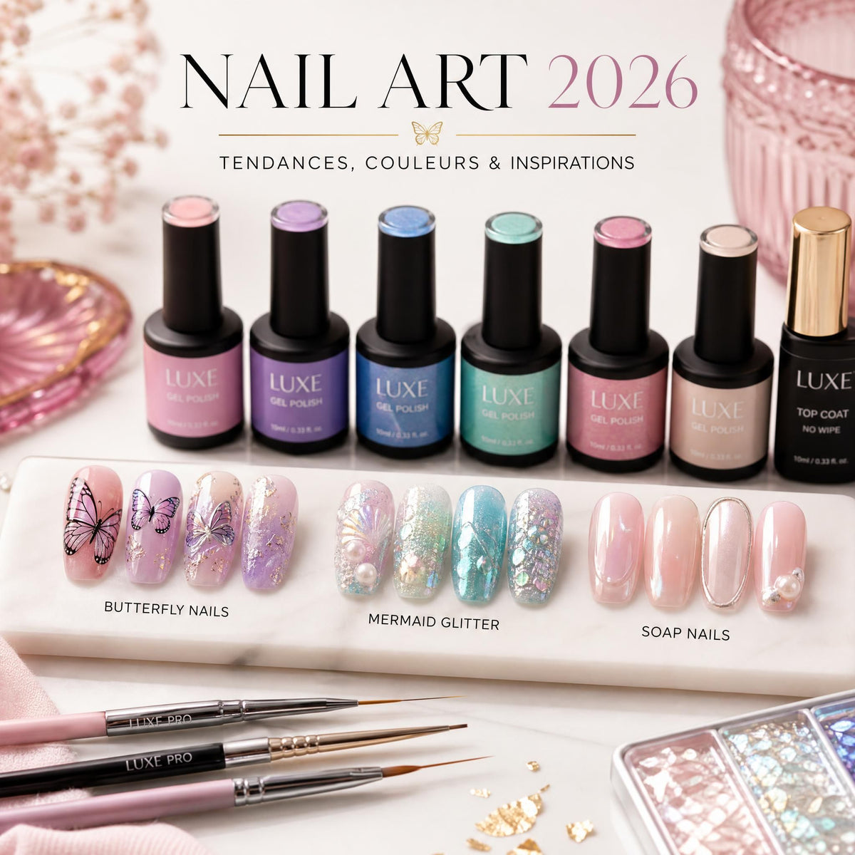 Tendances nail art 2026 : le guide complet pour une manucure professionnelle sublimée Image