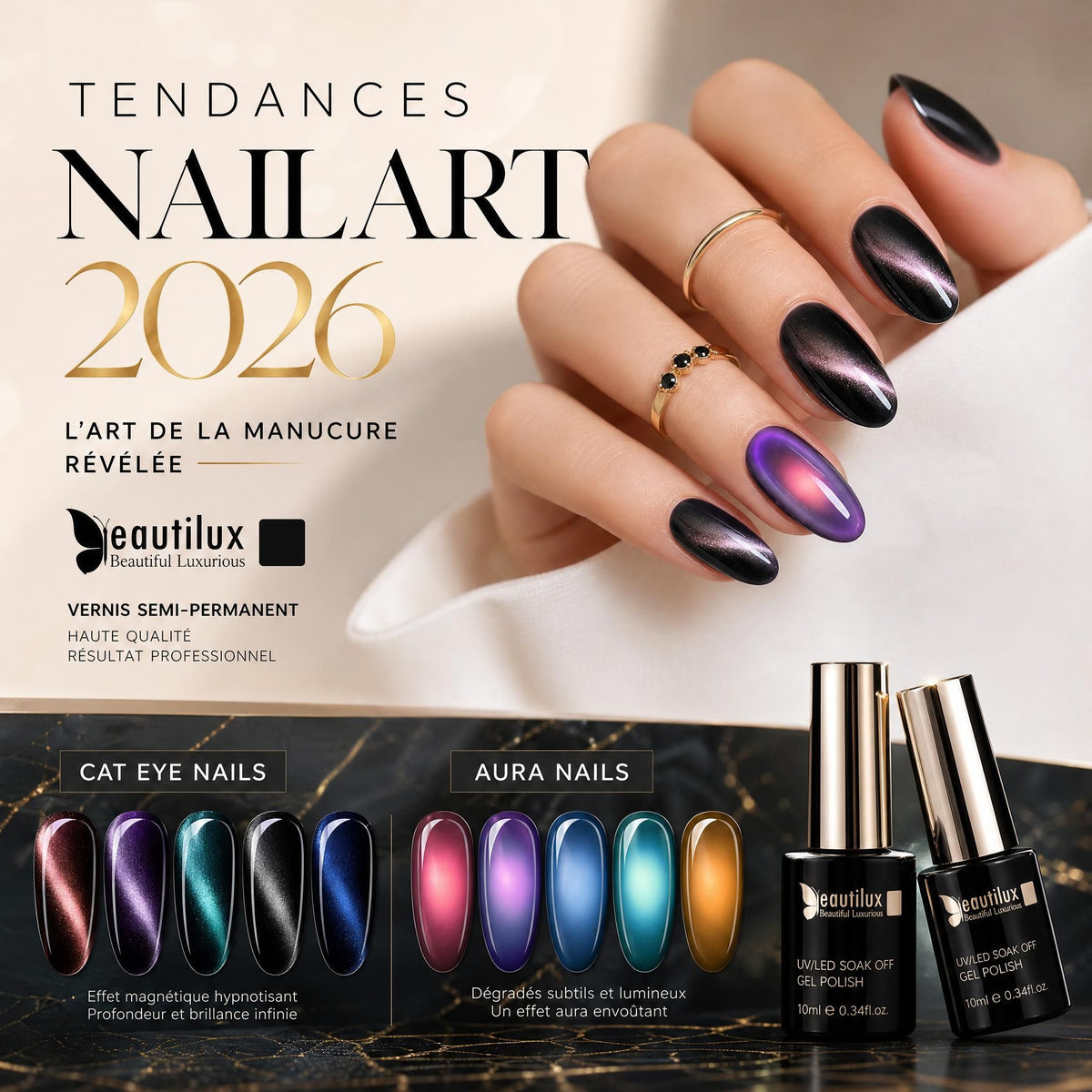 Nail art 2026 : les tendances incontournables pour une manucure professionnelle au top