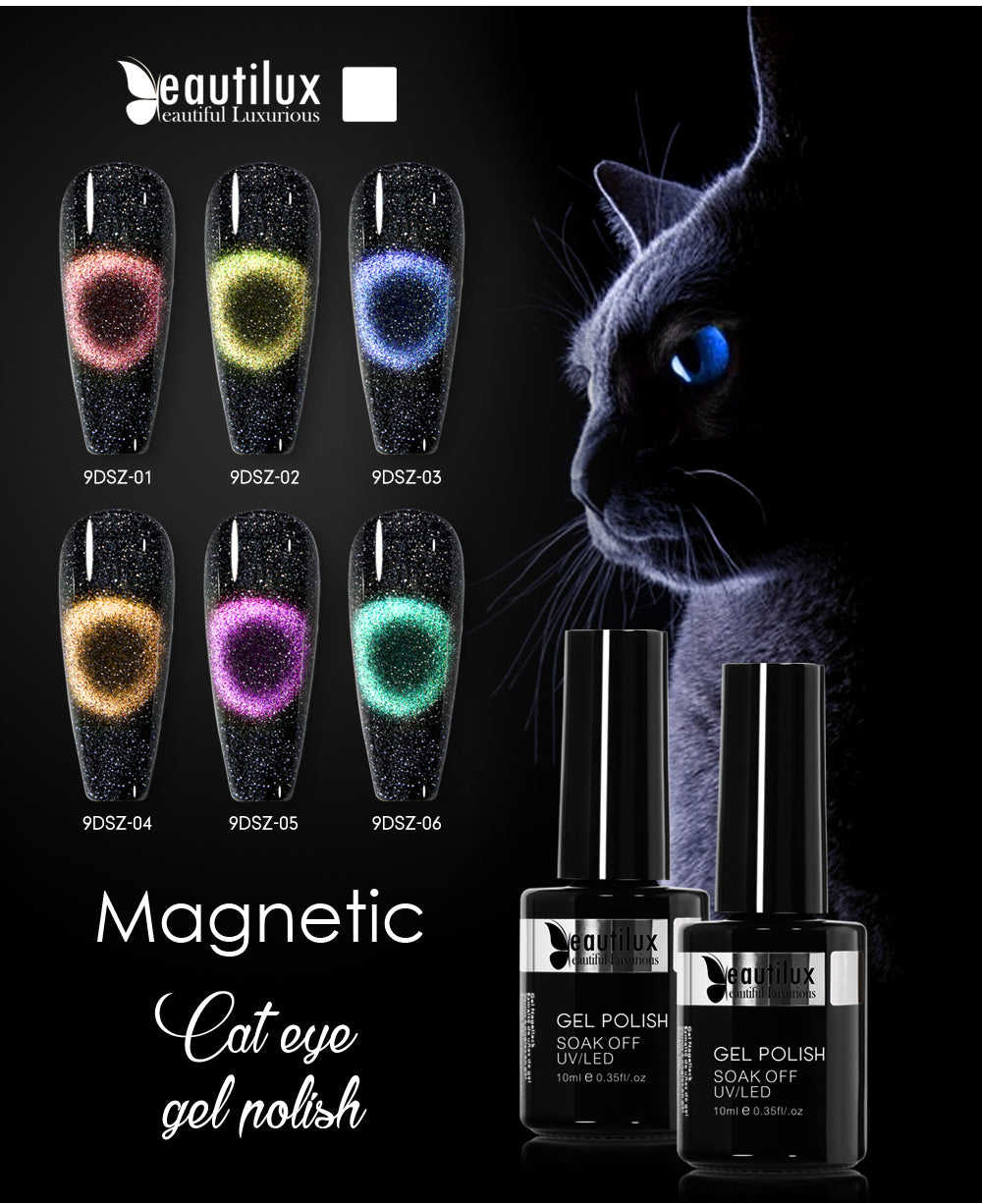 Vernis Gel Œil de Chat Beautilux – 10ml