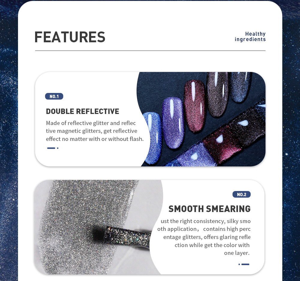 Vernis Semi-Permanent Cat Eye Diamant Réfléchissant Rose Brun Diamant Réfléchissant – SZM-05 | Beautilux 10ml – Tenue 4 Semaines