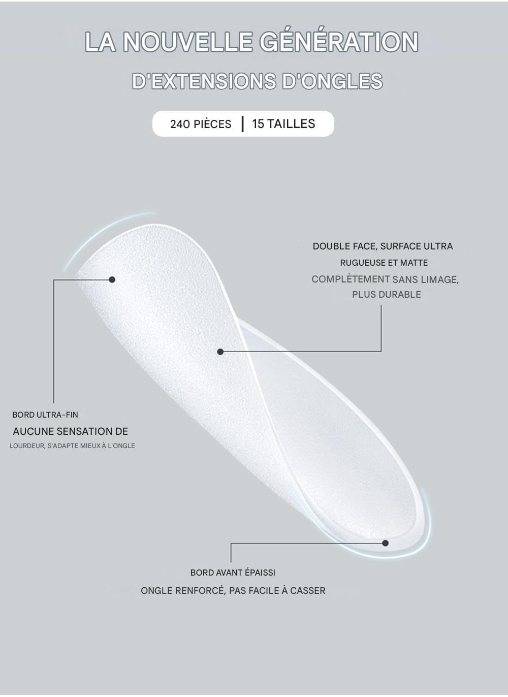 Beautilux Professional Matte Capsules + Glue &amp; Remover