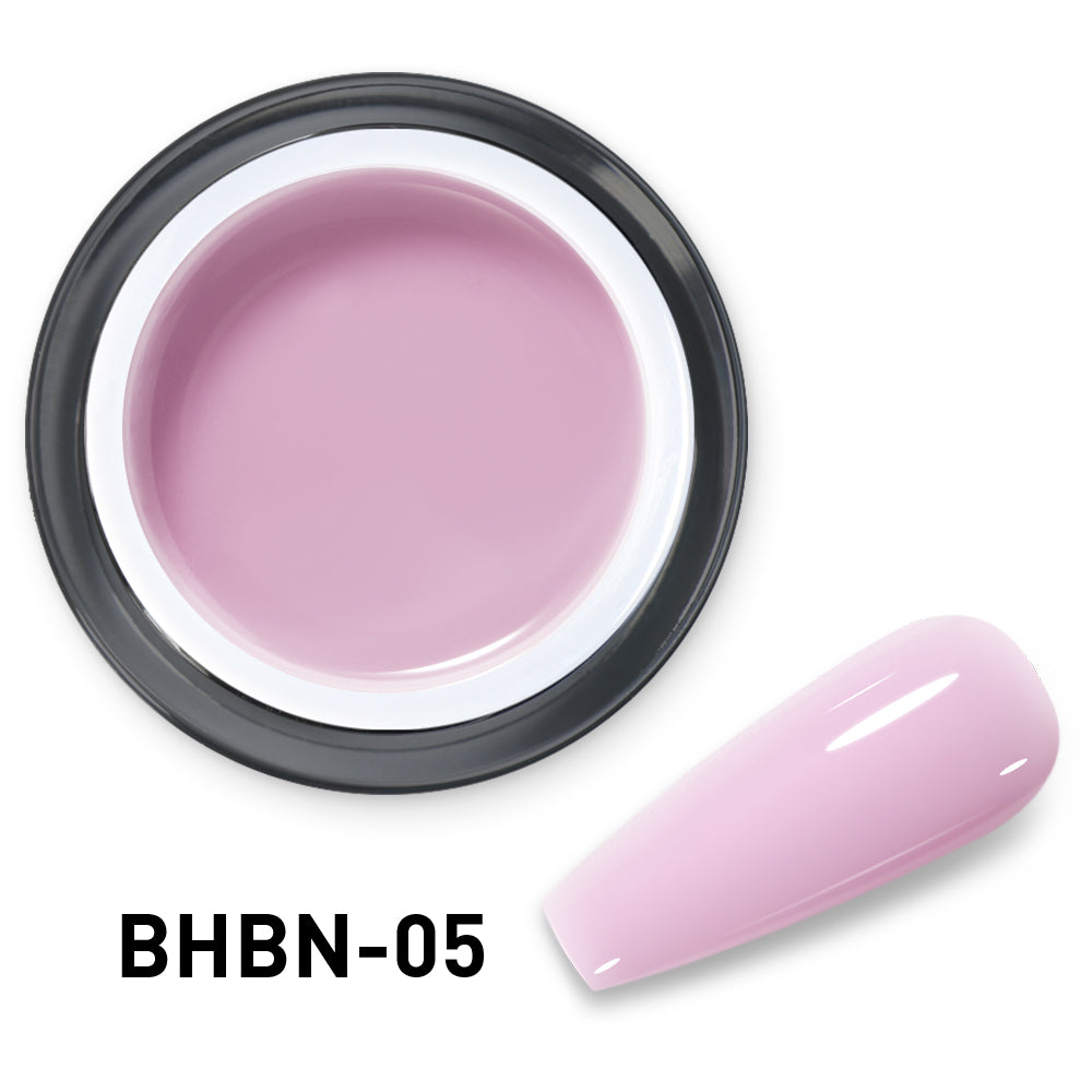 Gel de construction dur Beautilux BHBN55-04 Nude Taupe Rosé 55g — Hard Gel Coloré UV/LED Soak Off Extension Ongles Professionnel Image