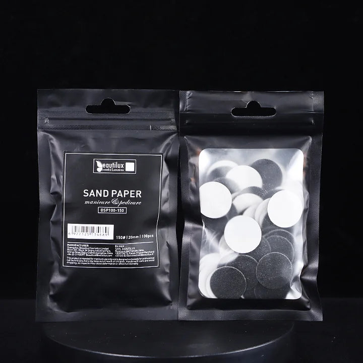 Beautilux SANDING PAPER 100PCS — 20mm, 150# | DSP100-150 - DSP100-150 Image