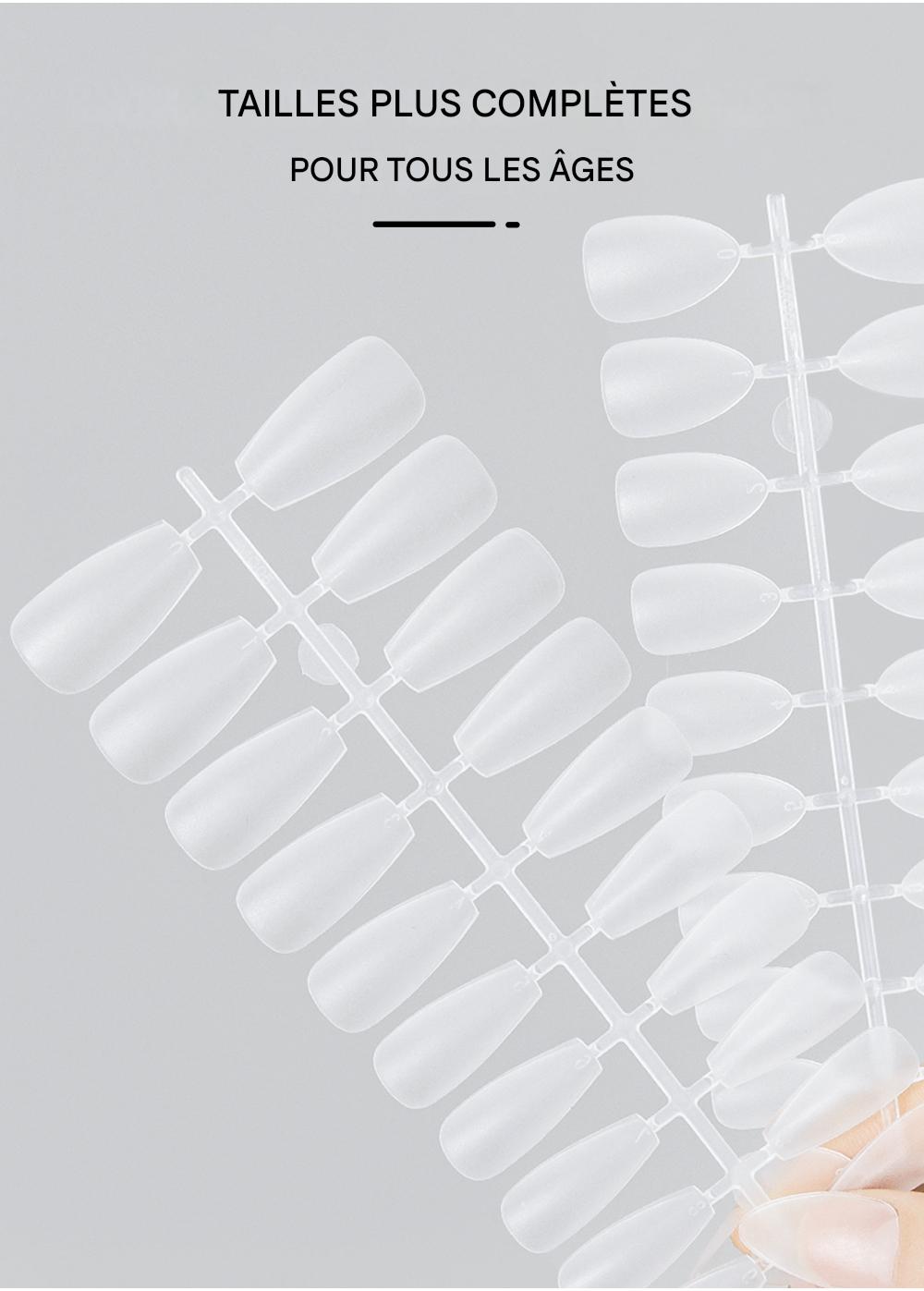 Beautilux Professional Matte Capsules + Glue &amp; Remover