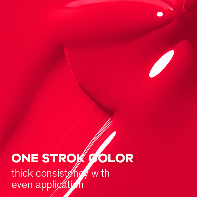 Rendu vernis coquelicot SU-07