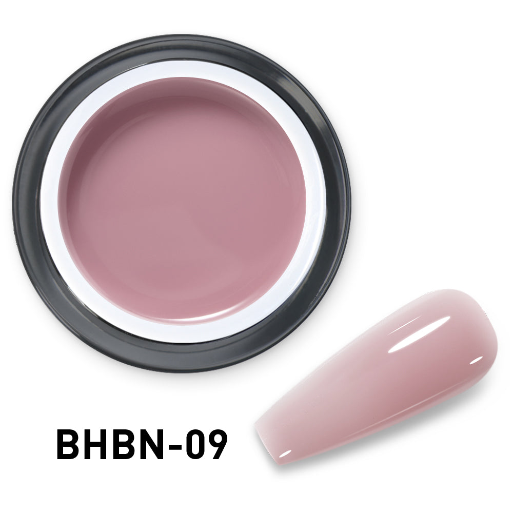 Gel de construction dur Beautilux BHBN55-06 Rose Poudré Lilas 55g — Hard Gel Coloré UV/LED Soak Off Extension Ongles Professionnel Image