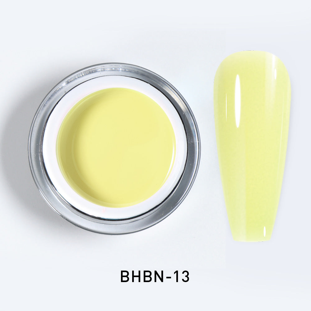 Gel de Construction auto-égalisant Beautilux BHBN-13 | Citron Pastel | Hard Gel UV/LED 10g Image