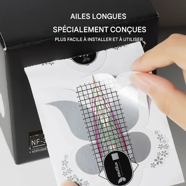 Beautilux Professional Nail Construction Templates – 300 pcs