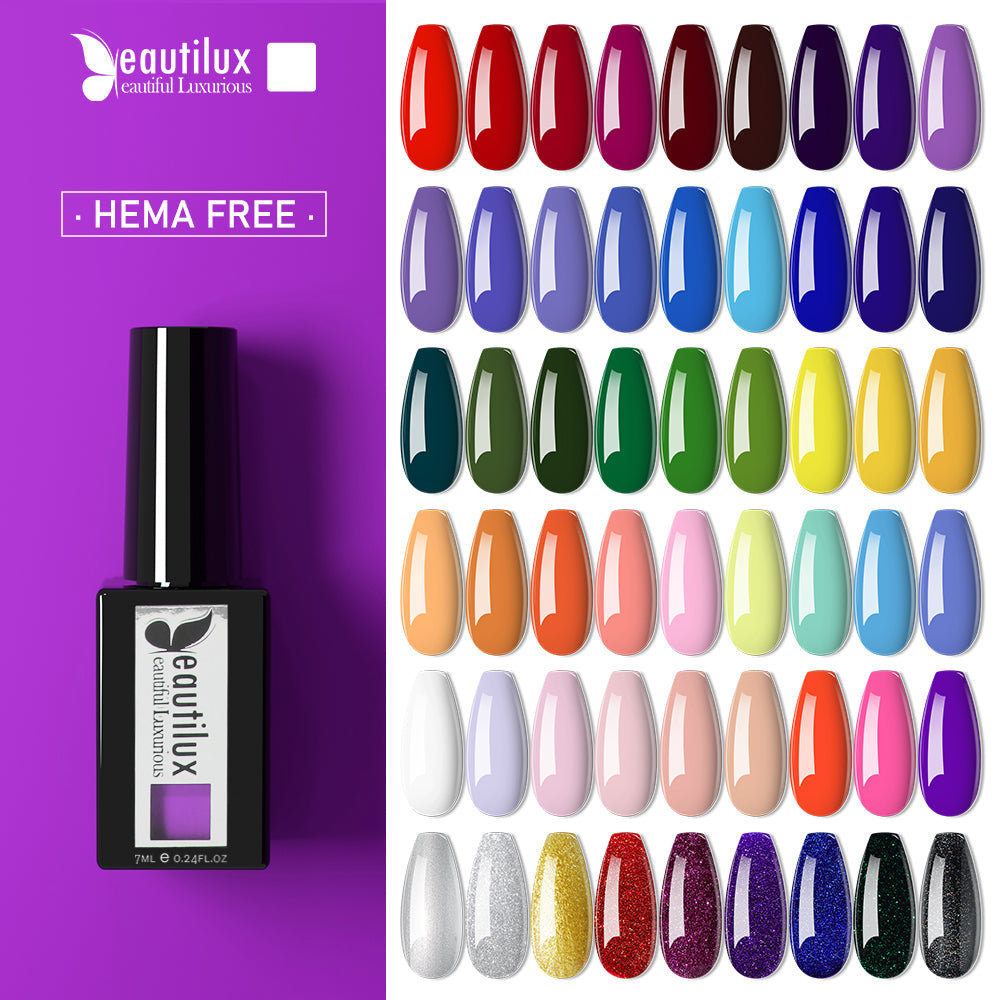 Vernis Gel Pailleté Beautilux – 7 ml