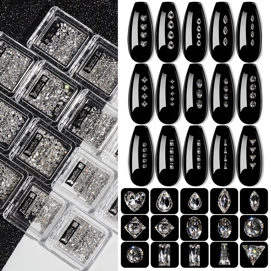 Strass Pierres Nail Art Beautilux