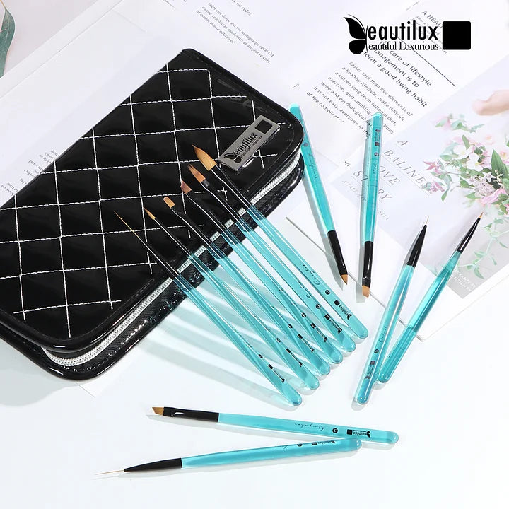 Pinceaux Nail Art Professionnels Beautilux Image