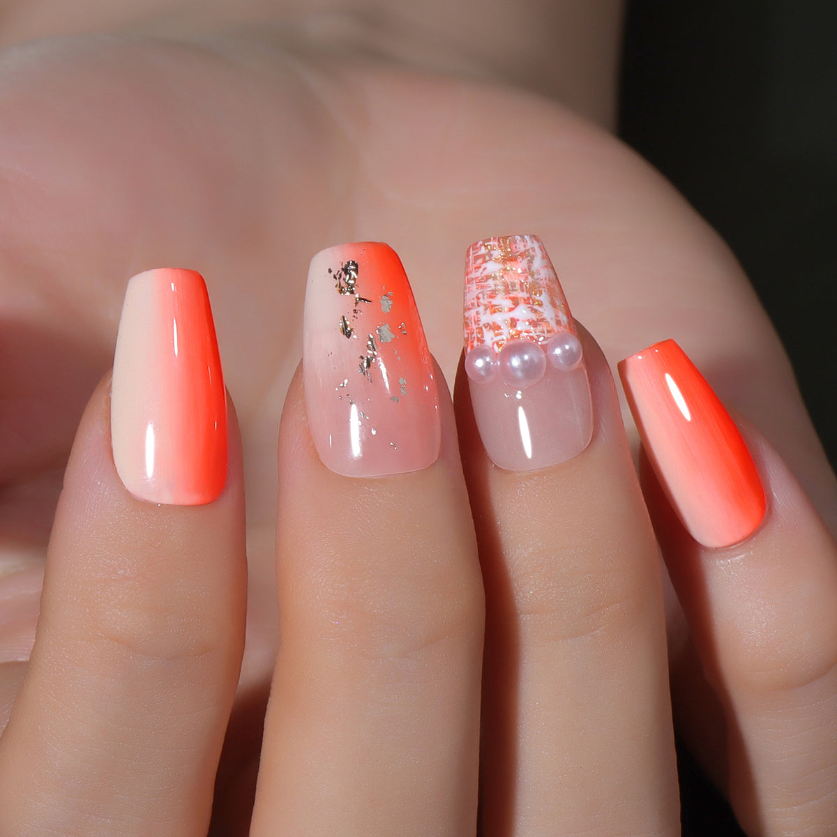 Capsules Ongles PMMA Coffin Naturel | Soak Off | Pose Américaine | Beautilux JP552-CN | 552 pcs
