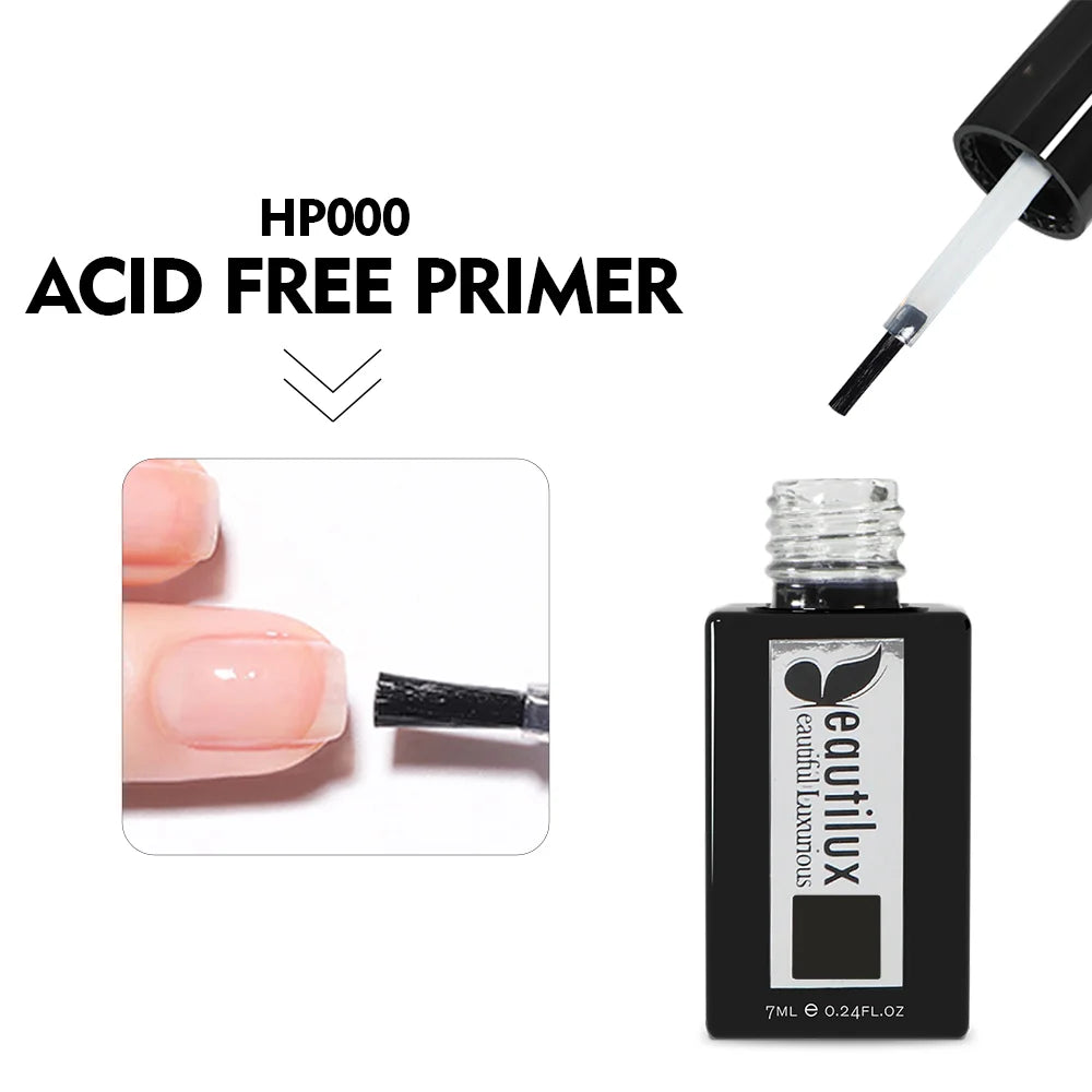 Beautilux Prep & Finish Free HEMA – Gamme Professionnelle Gel Polish