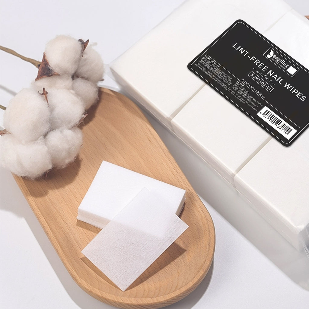 XJM-1000 Beautilux Lint-Free Nail Wipes 1000pcs