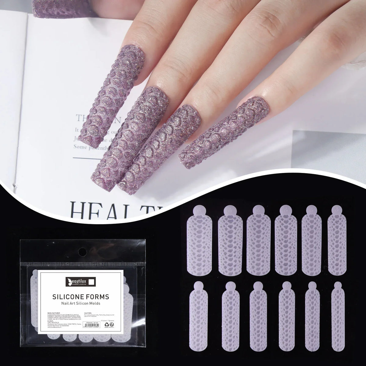 Formes en silicone Nail Art Beautilux SF-01 Image