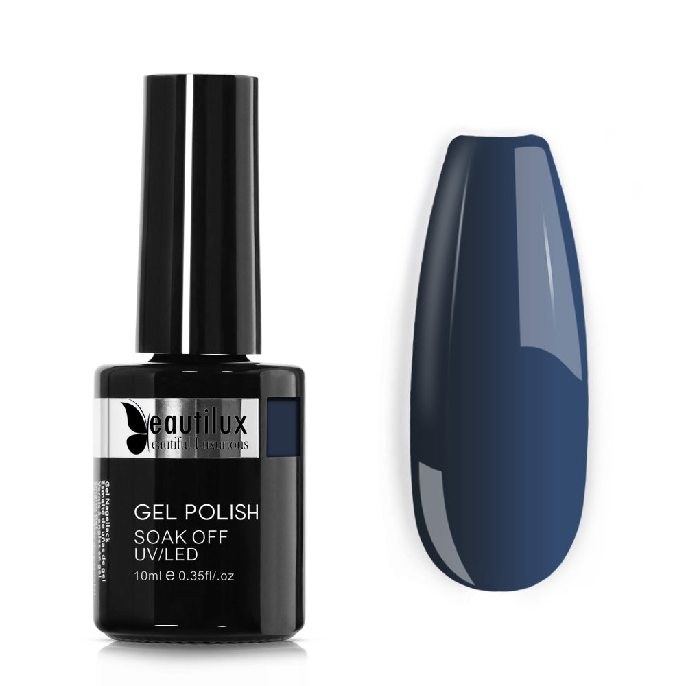 Vernis Semi-Permanent Bleu Minuit AC-115 | Tenue 21 Jours | Beautilux Image