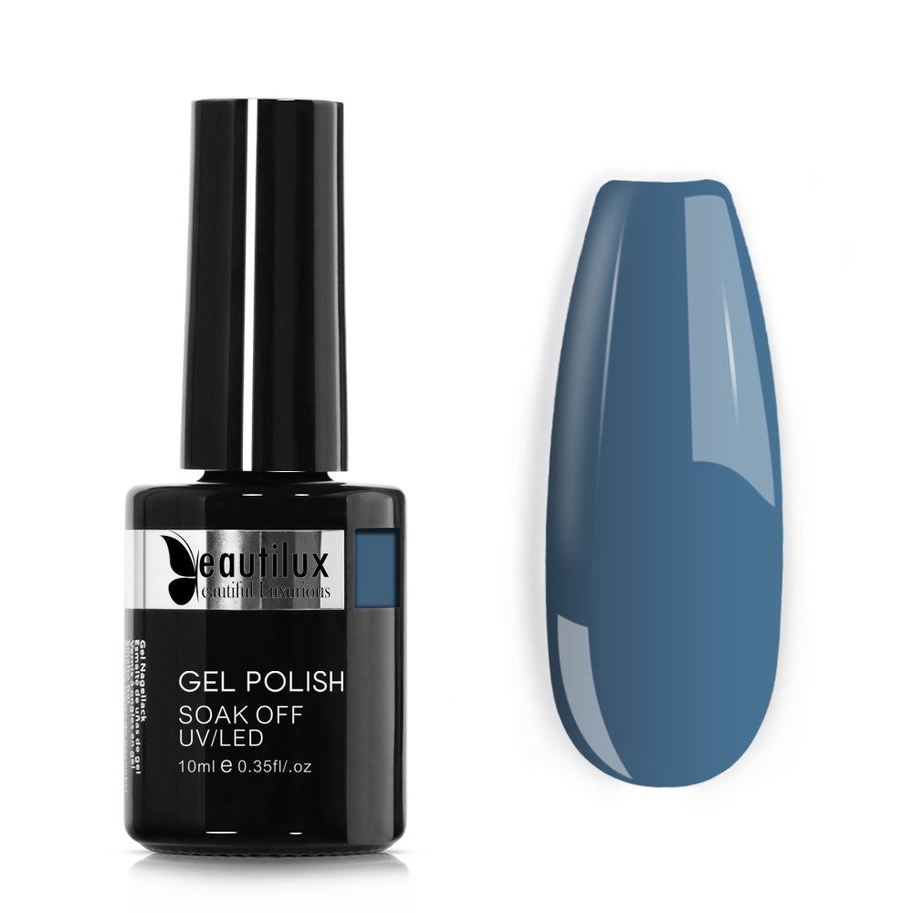 Vernis Semi-Permanent Bleu Orage AC-116 | Tenue 21 Jours | Beautilux Image