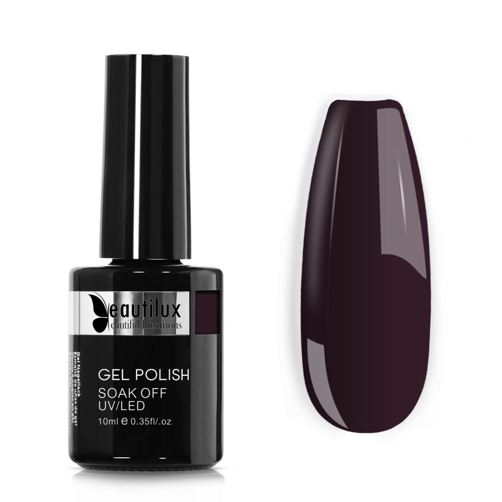 Vernis Semi-Permanent Nuit de Velours AC-60 | Tenue 21 Jours | Beautilux