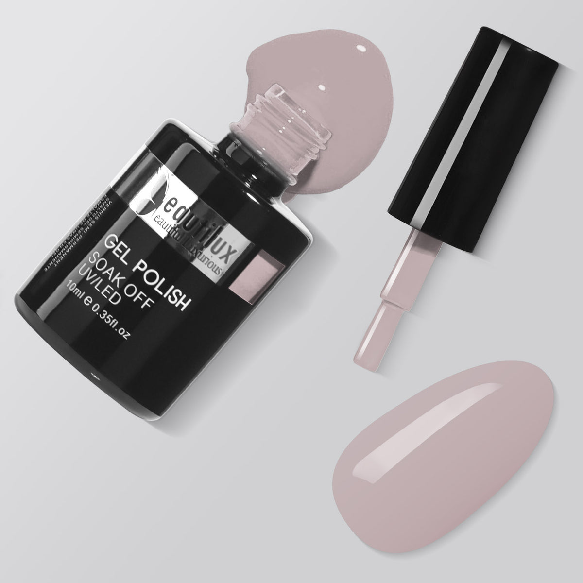 Vernis Semi-Permanent Taupe AT-43 – Collection Automne Beautilux