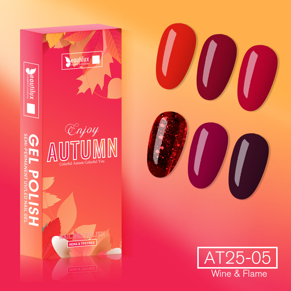 Beautilux WINE & FLAME — 10ml x 6pcs | AT25-05 - AT25-05 Image