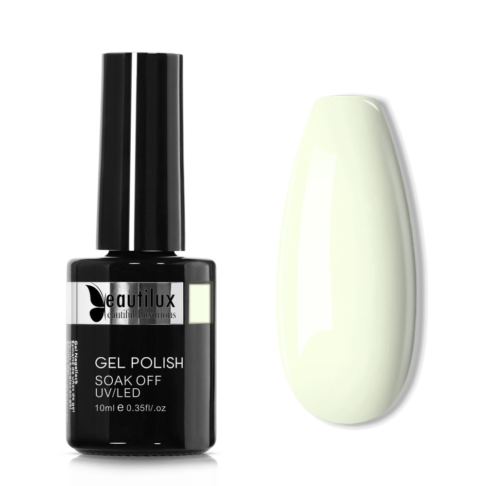 Swatch Blanc Vert Menthe B-091 Beautilux - vernis gel semi-permanent Image