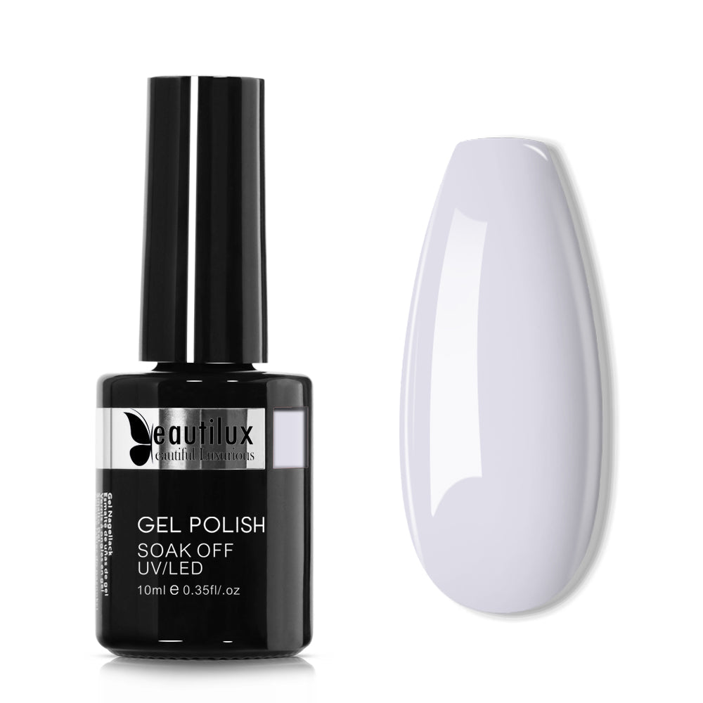 Swatch Blanc Gris Lavande B-093 Beautilux - vernis gel semi-permanent Image