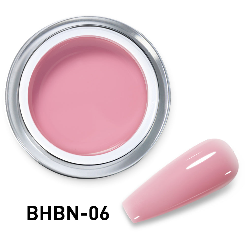 Gel de Construction auto-égalisant Beautilux BHBN-06 | Rose Poudré Lilas | Hard Gel UV/LED 10g — Format Découverte