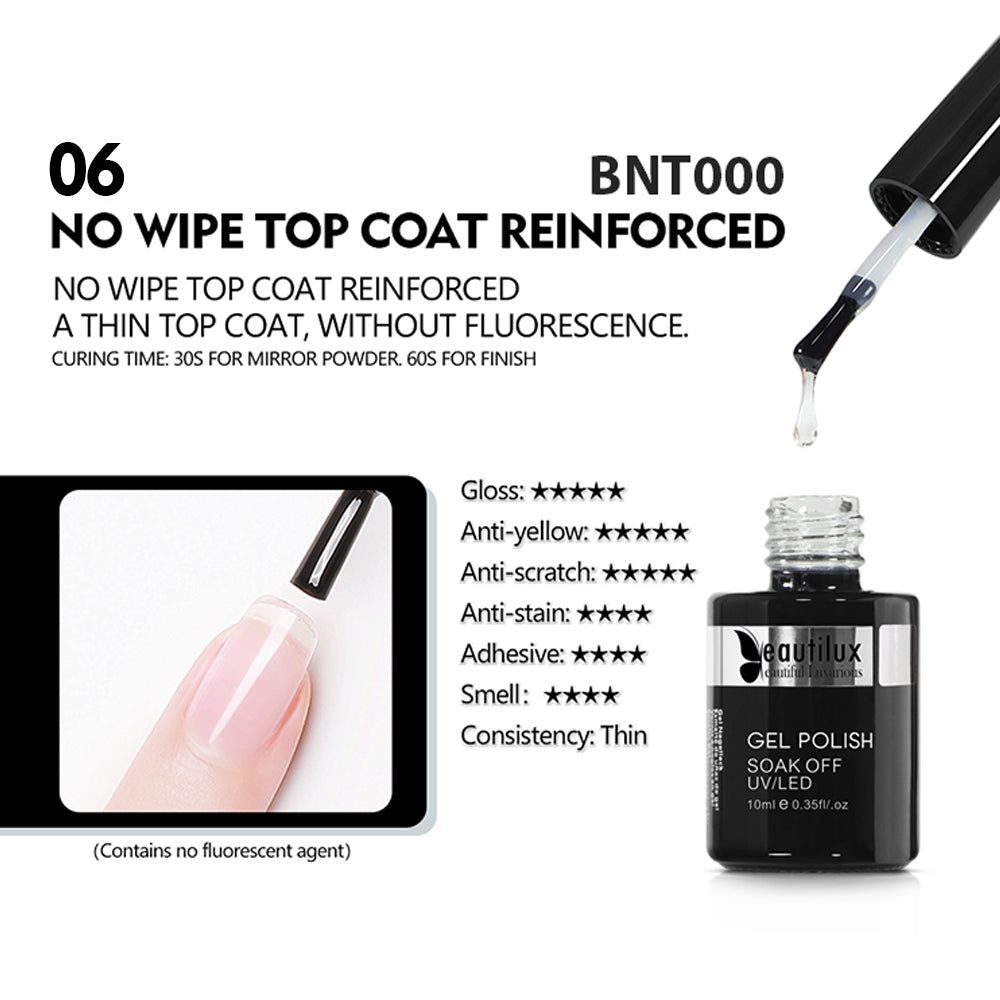 Top Coat Reinforced No white 10Ml BNT000
