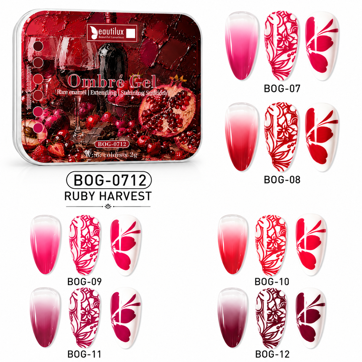 Palette Ombré BOG-0712