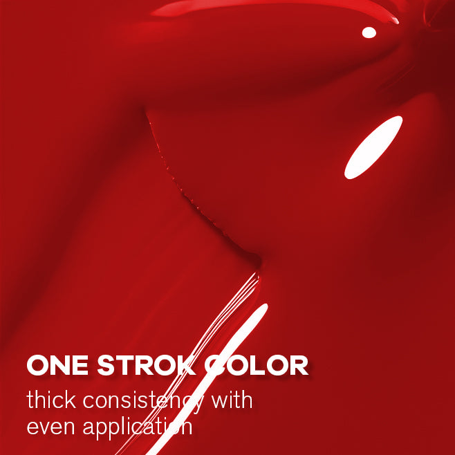 Nuancier vernis gel rouge glam SU-44 Beautilux couleur intense  