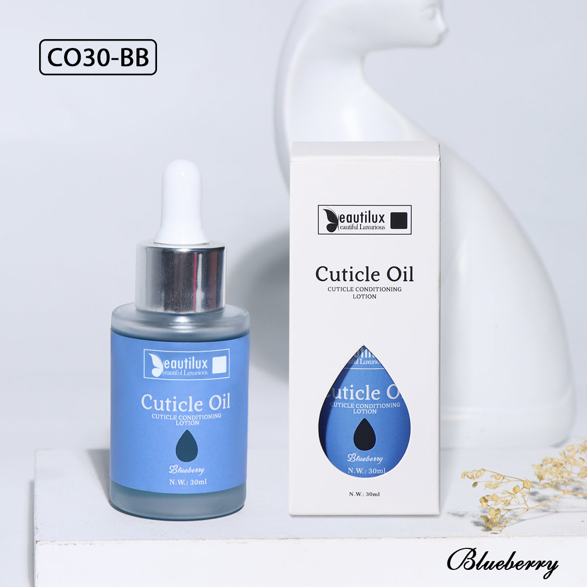 Beautilux CUTICLE OIL- BLUEBERRY — 30ml | CO30-BB - CO30-BB Image