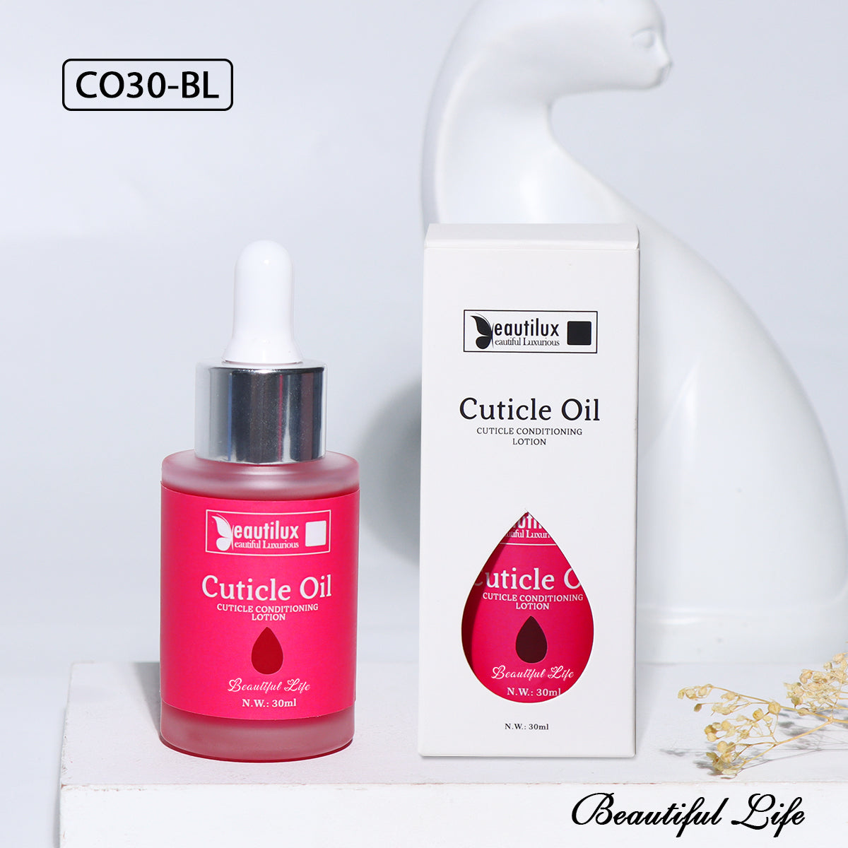 Beautilux CUTICLE OIL- BEAUTIFUL LIFE — 30ml | CO30-BL - CO30-BL Image