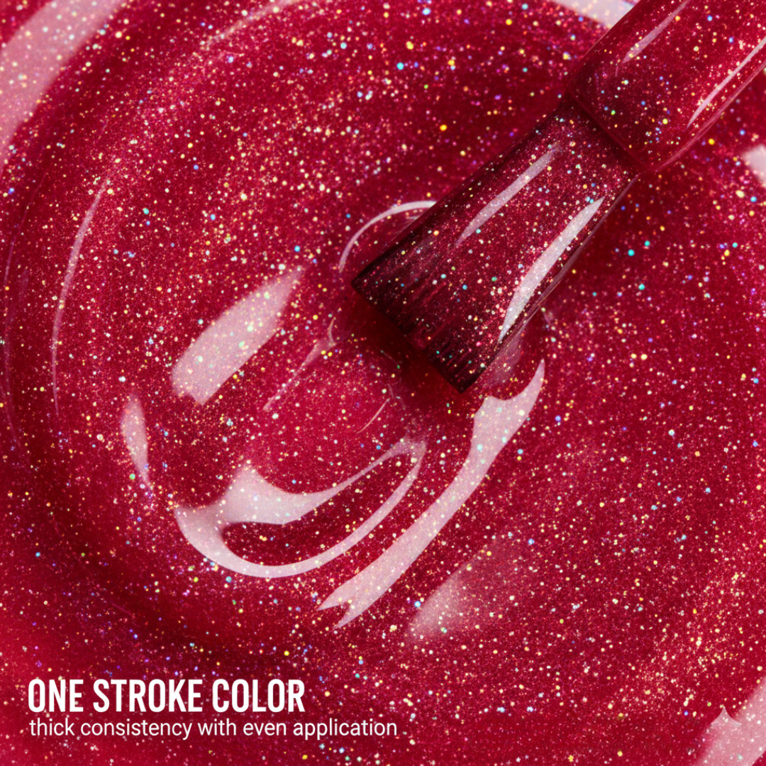 Rendu vernis garnet GL-02
