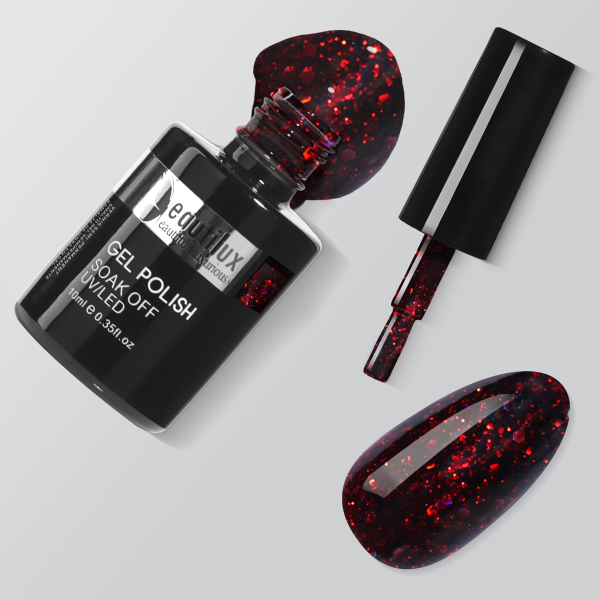 Vernis semi permanent Rouge - GL-06