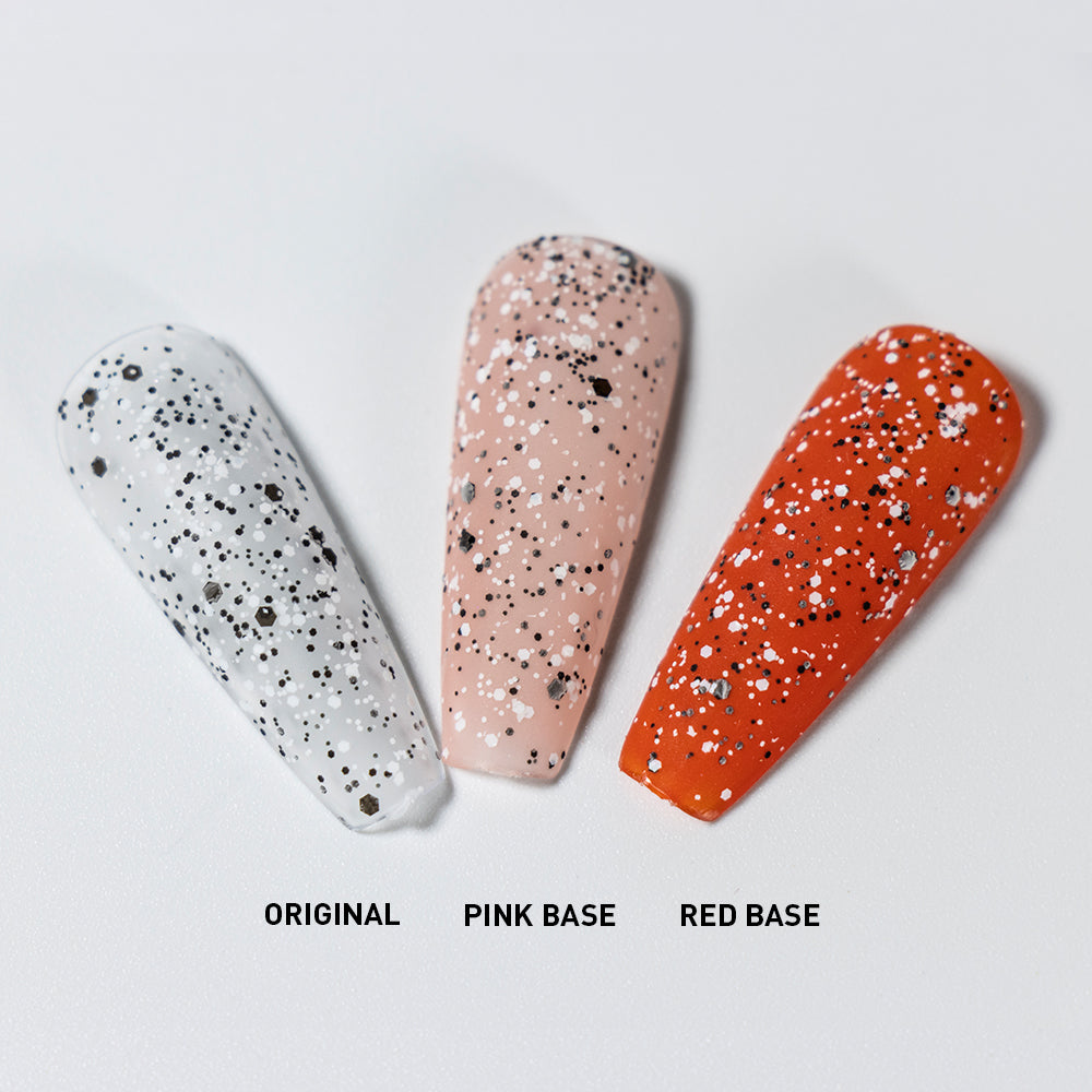 Beautilux GLITTER TOP COAT ( MATTE) — 10ml | GT-08 - GT-08 Image