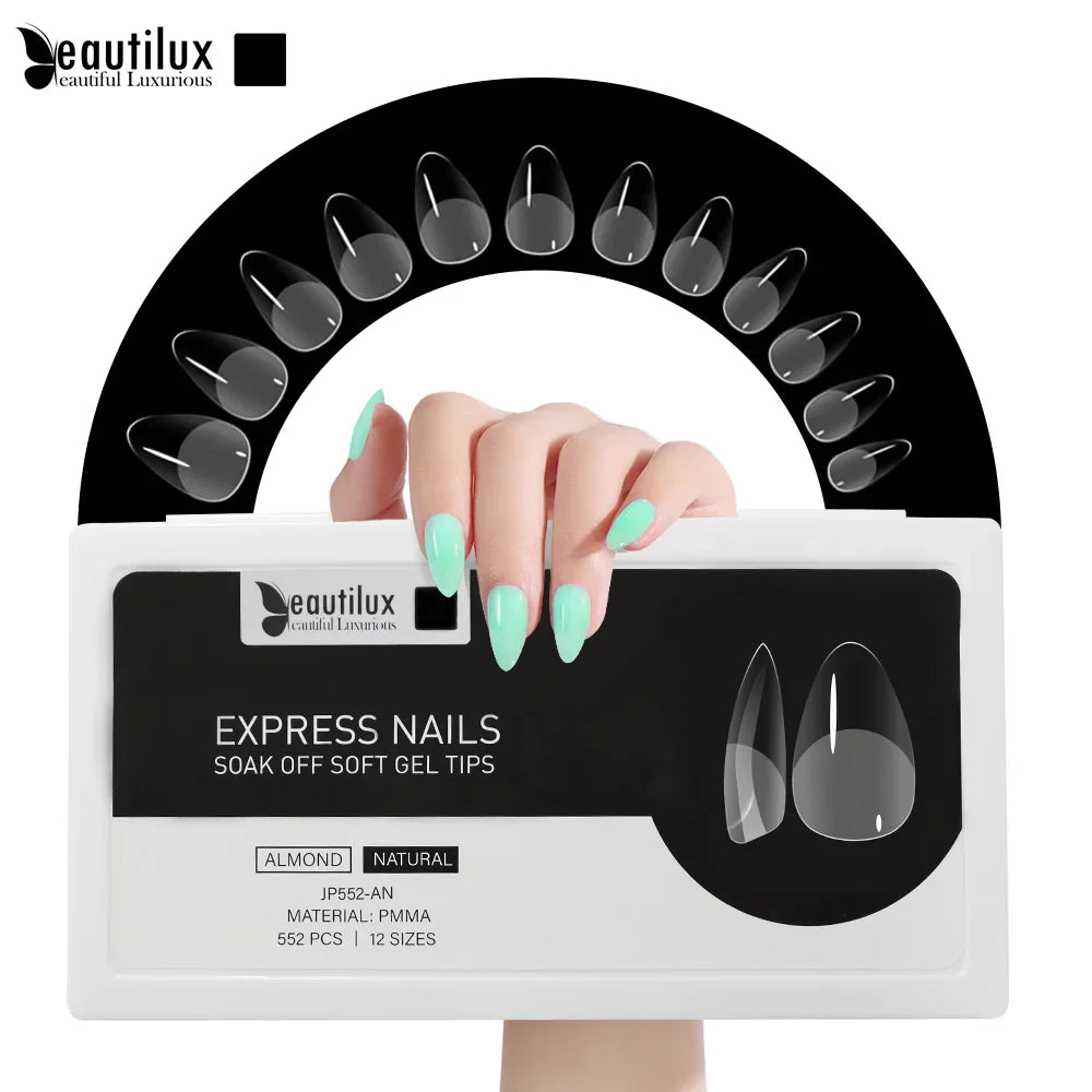 PMMA Nail Tips – Ultra-thin &amp; No Filing – Beautilux