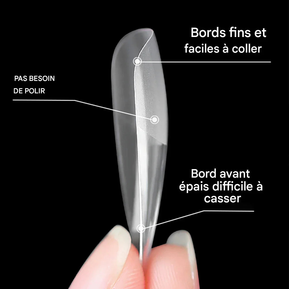 PMMA Nail Tips – Ultra-thin &amp; No Filing – Beautilux