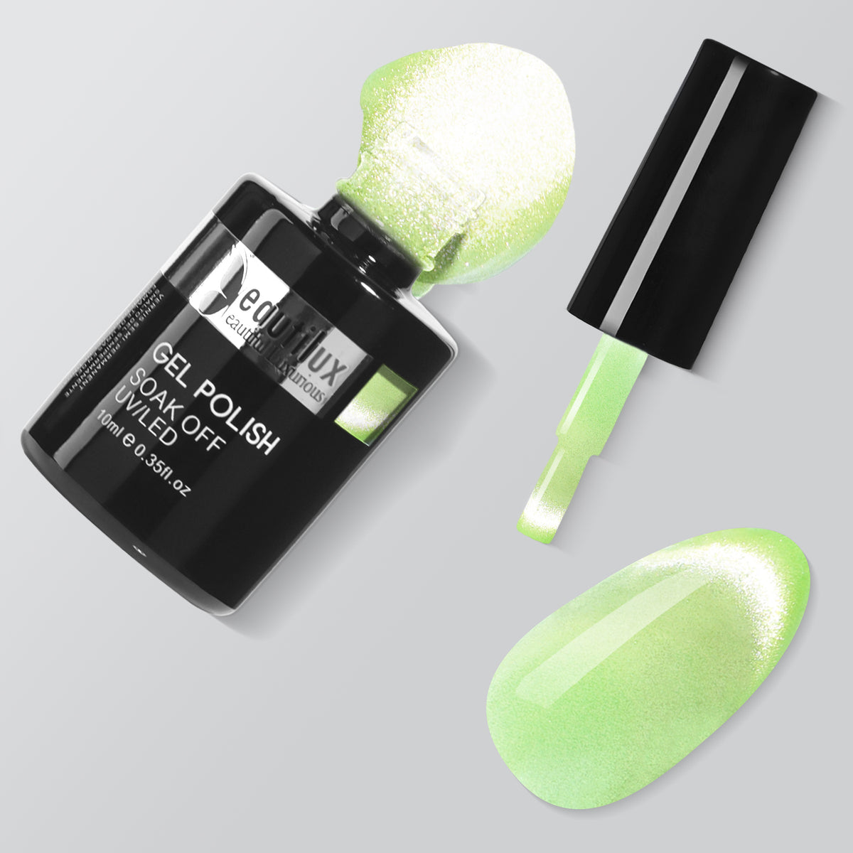 MC26-01 Kit de 6 Vernis Semi-Permanent Cat eye Nature Printemps 10Ml MC  Tenue 28 Jours | Beautilux