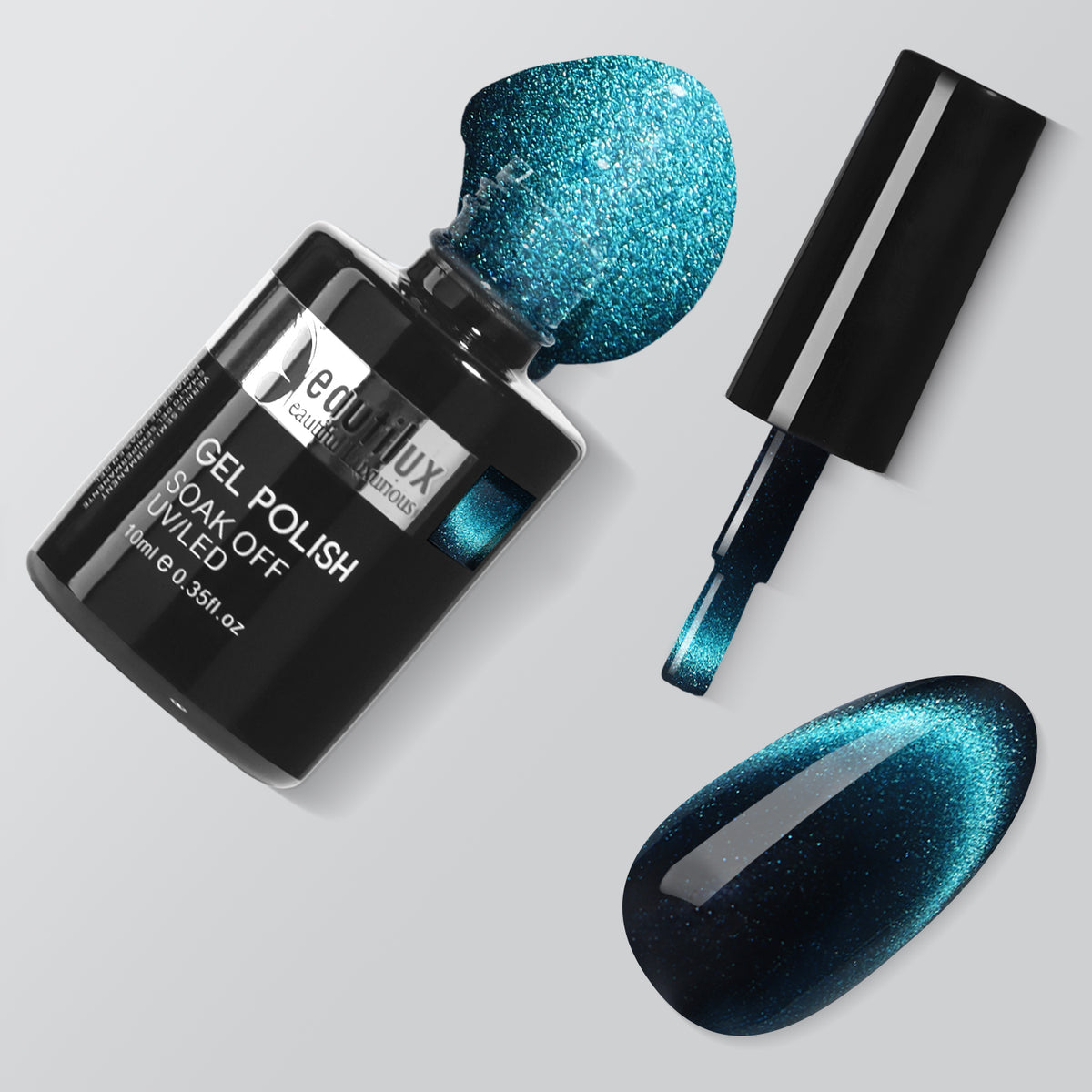 MC26-01 Kit de 6 Vernis Semi-Permanent Cat eye Nature Printemps 10Ml MC  Tenue 28 Jours | Beautilux