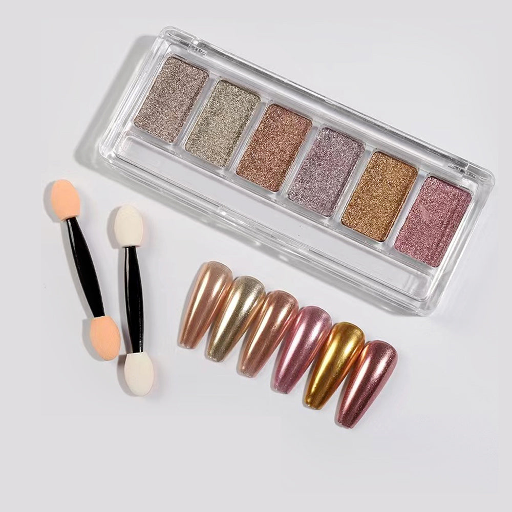 MJF6-01 Palette poudre Miroir Chrome Beautilux