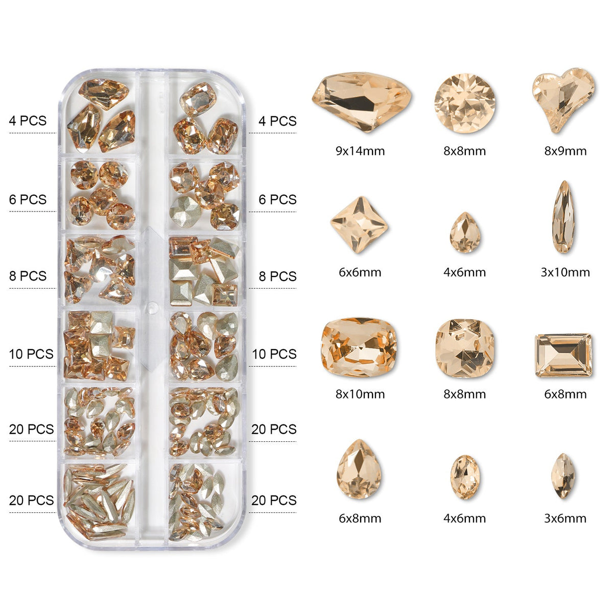 RP-04 Rhinestones Beautilux