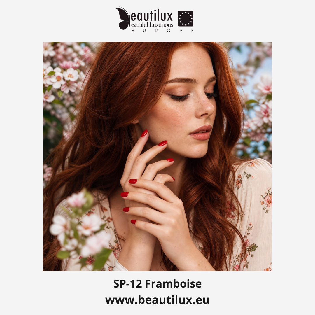 Vernis Semi-Permanent Framboise SP-12 – Collection Printemps Beautilux