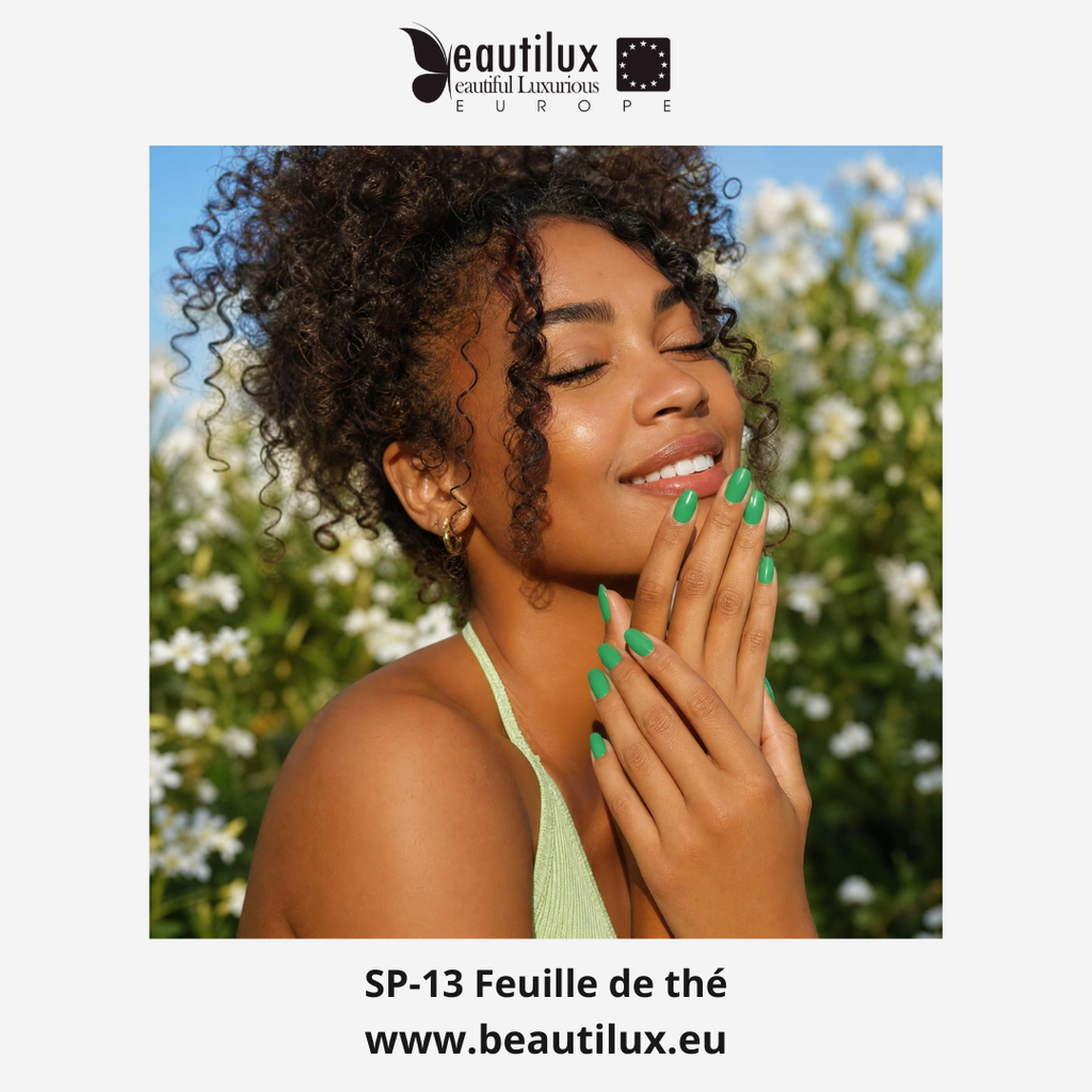 Vernis Semi-Permanent Feuille de Thé SP-13 – Collection Printemps Beautilux