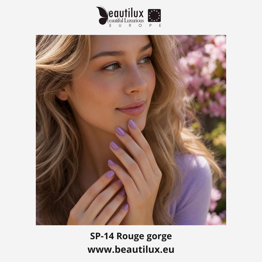 Vernis Semi-Permanent Rouge-Gorge SP-14 – Collection Printemps Beautilux