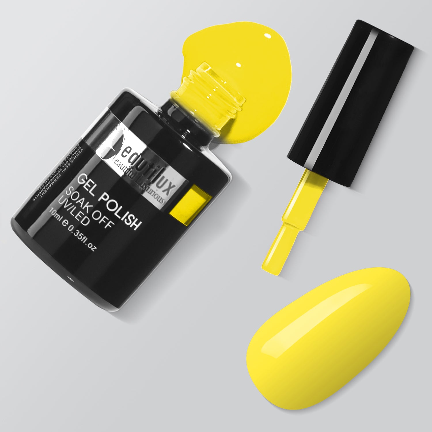 Vernis Semi-Permanent Mimosa SU-08 – Collection Été Beautilux Image