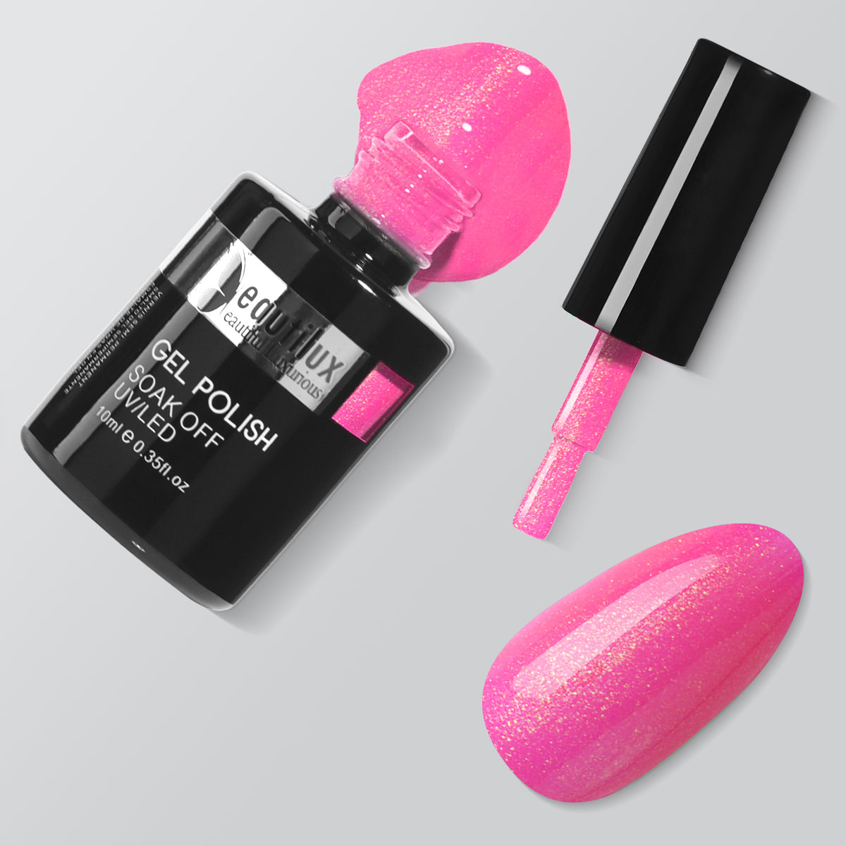 Vernis Semi-Permanent Glowpink SU-32 – Collection Été Beautilux