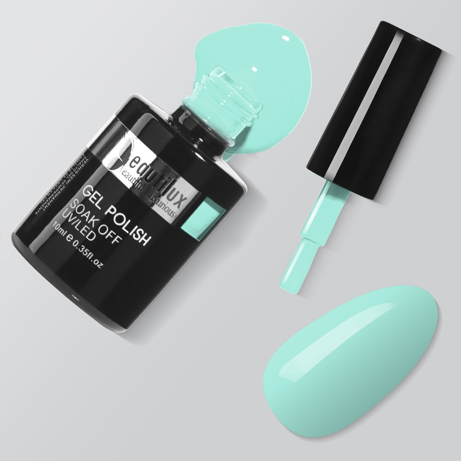 Vernis Semi-Permanent Aqua SU-37 – Collection Été Beautilux Image